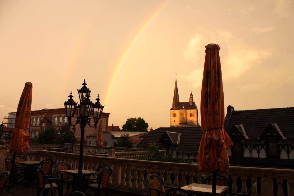 Schlosshotel Zum Markgrafen Кведлинбург Экстерьер фото